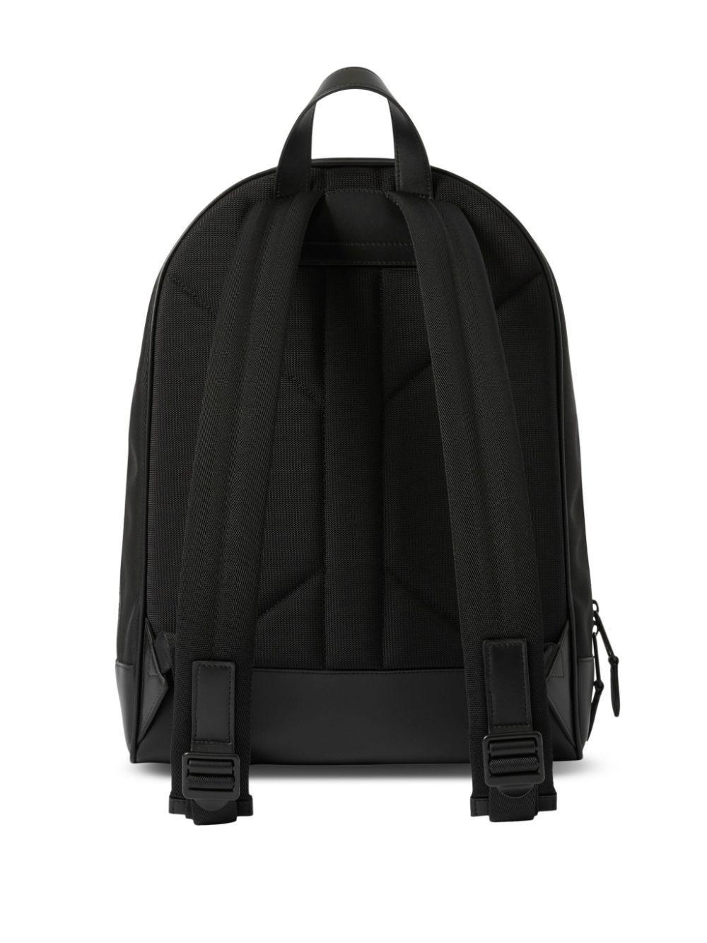 BURBERRY Check-print Embossed-logo Backpack Product Image