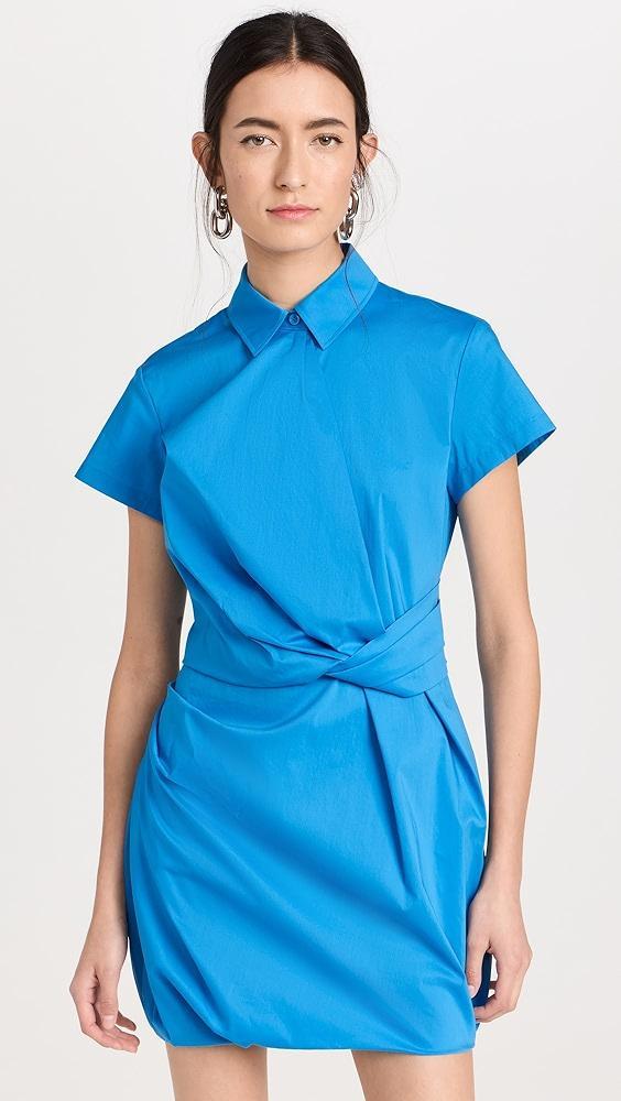 Juun. J Twisted Wrap Dress | Shopbop Product Image