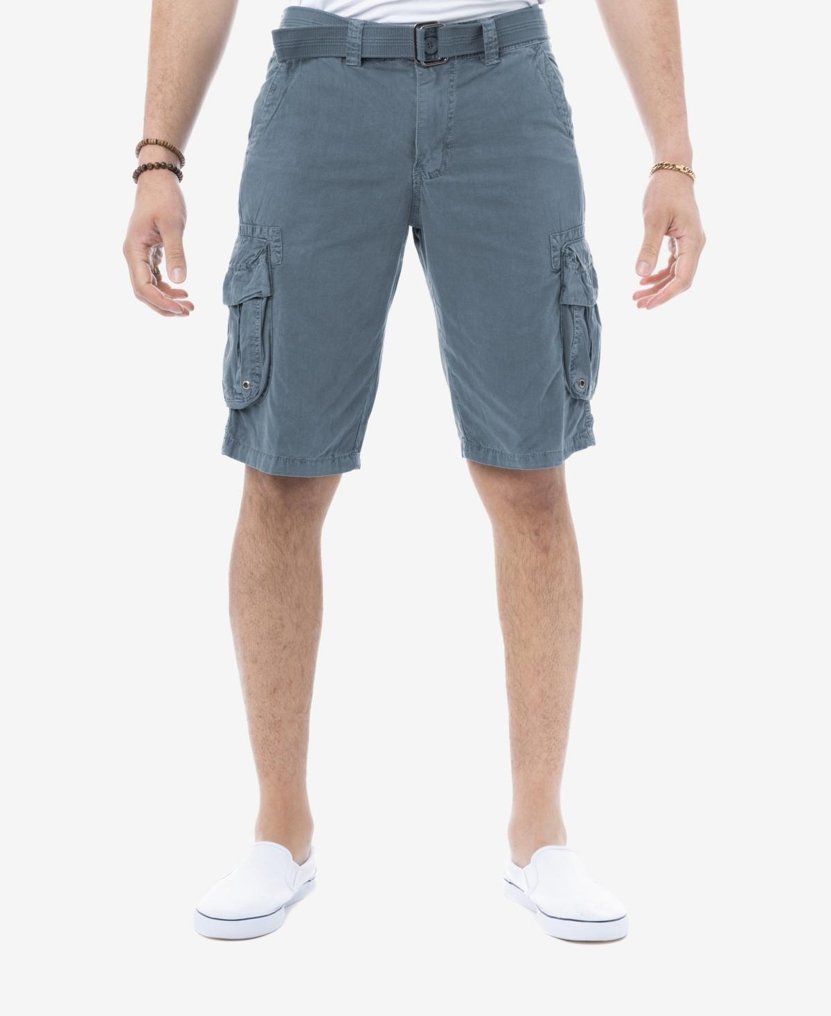 Men's RAW X by Xray Regular-Fit Belted Cargo Shorts, Size: 30, Green Product Image