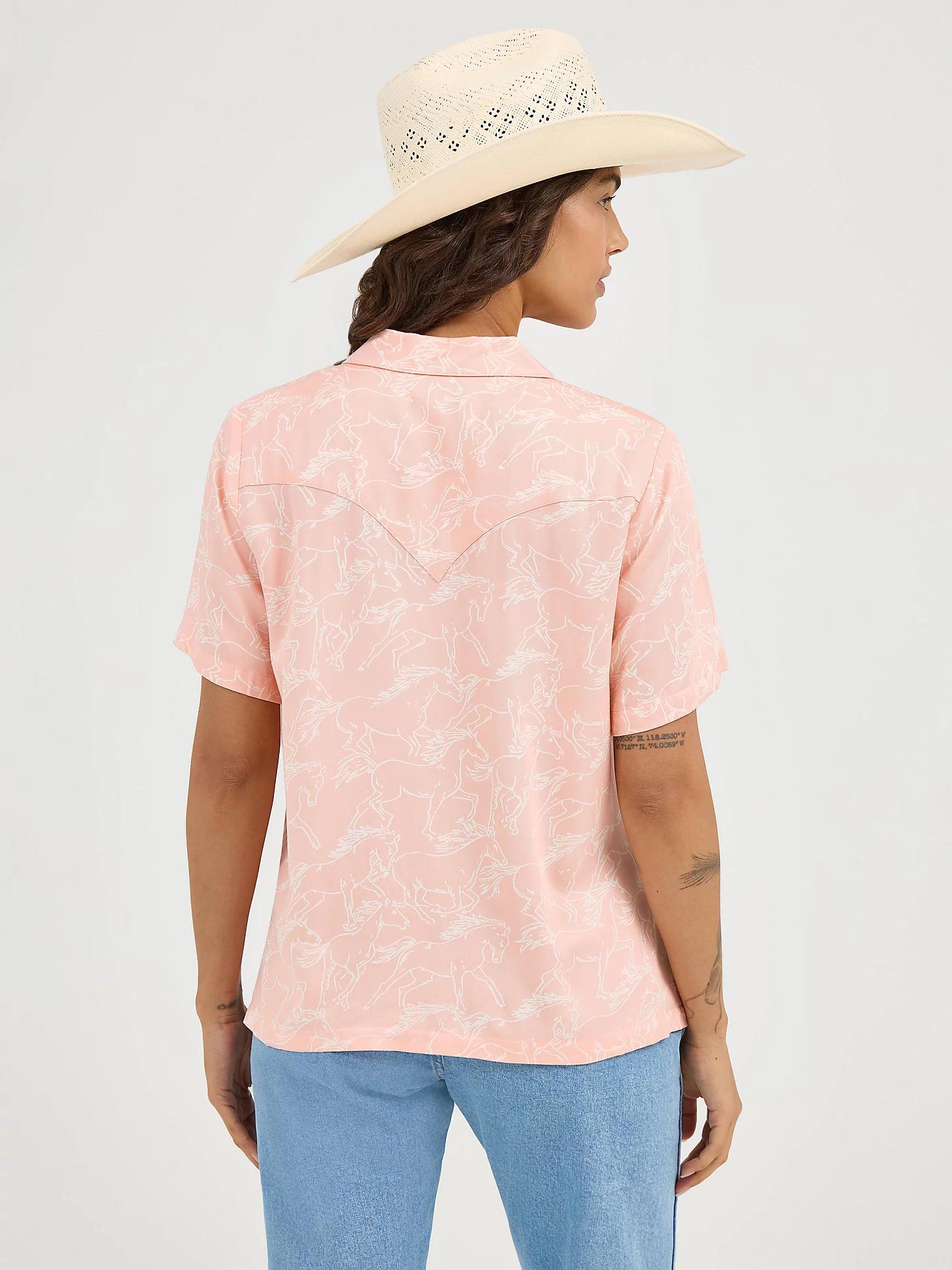 Women's Wrangler Retro® Cowgirl Camp Shirt | Women's TOPS | Wrangler® Product Image