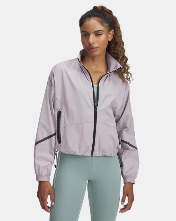 UA Unstoppable Woven Sheen Womens Jacket Product Image
