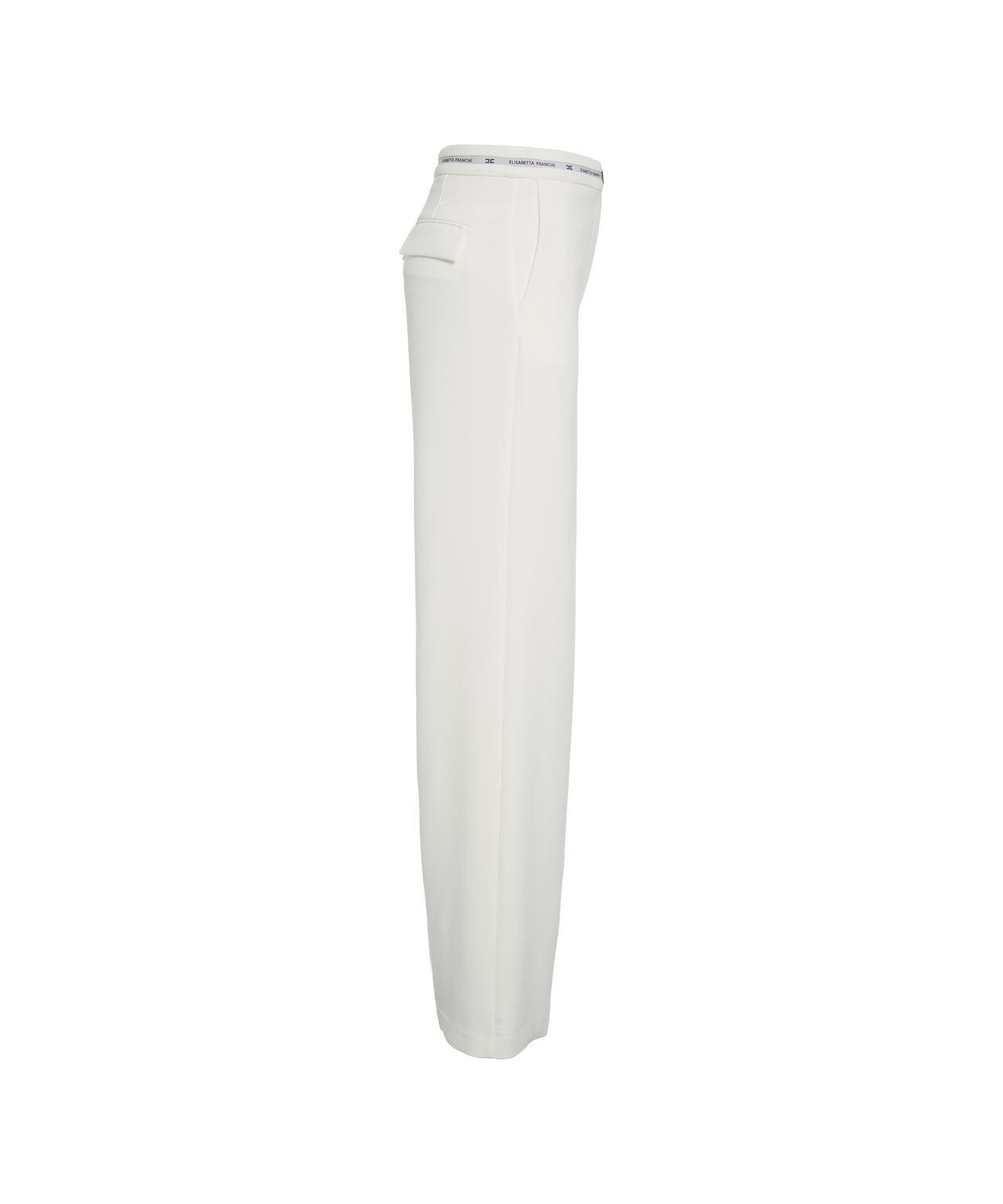 Flared pants with logodetail Product Image