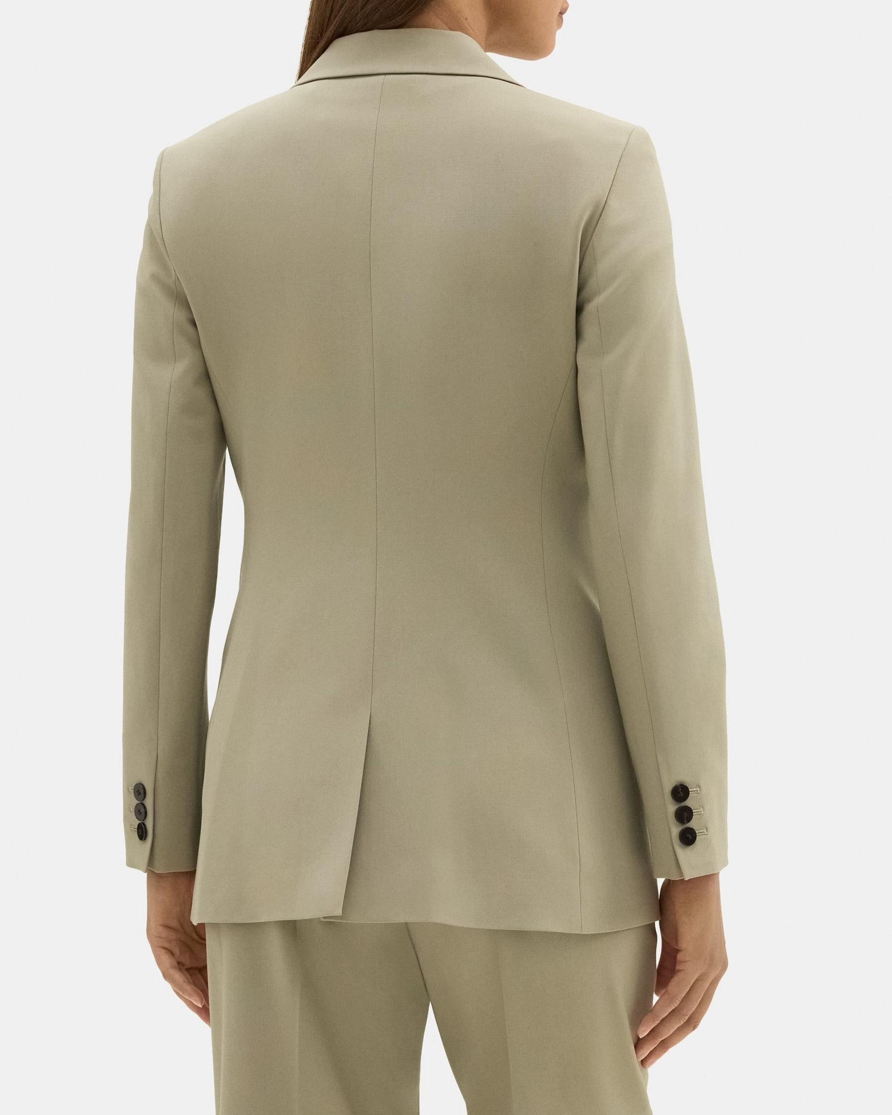 Fitted Blazer in Stretch Wool Product Image