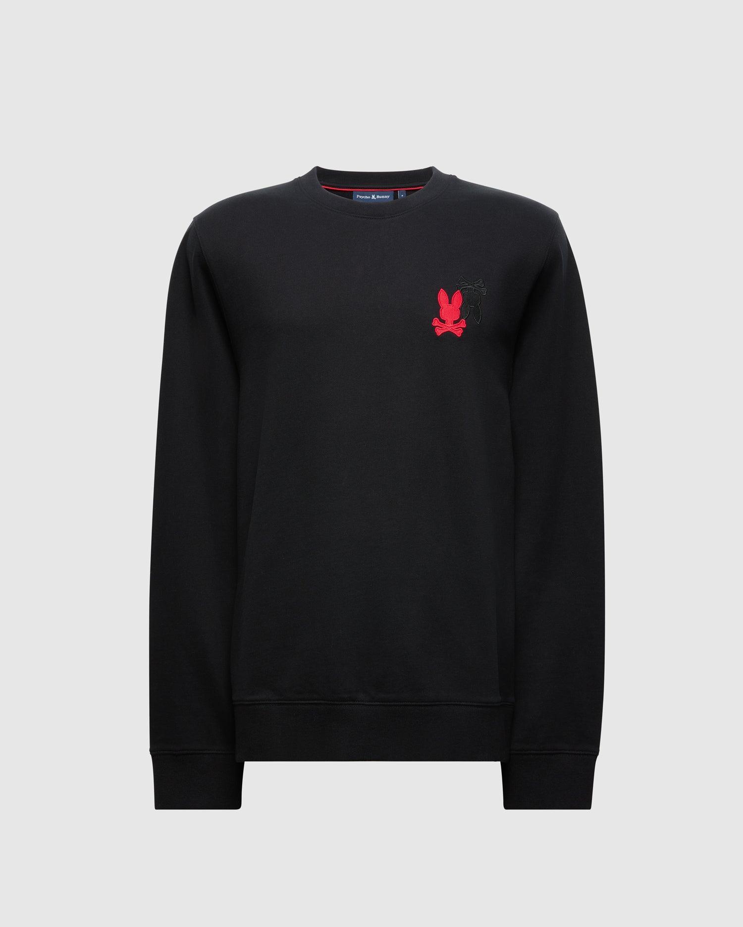 Men's Pierce Peached Terry Crew 001 BLACK / L Product Image