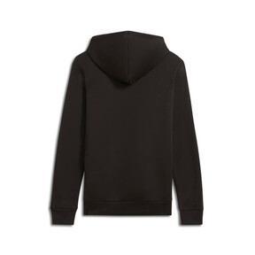 Faux Embroidered Floral Women's Hoodie Product Image