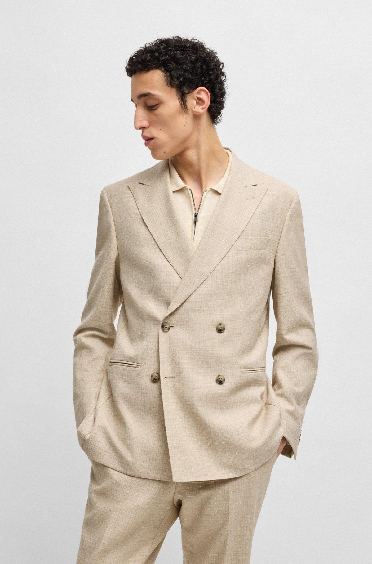 Two-piece suit in patterned tweed Product Image