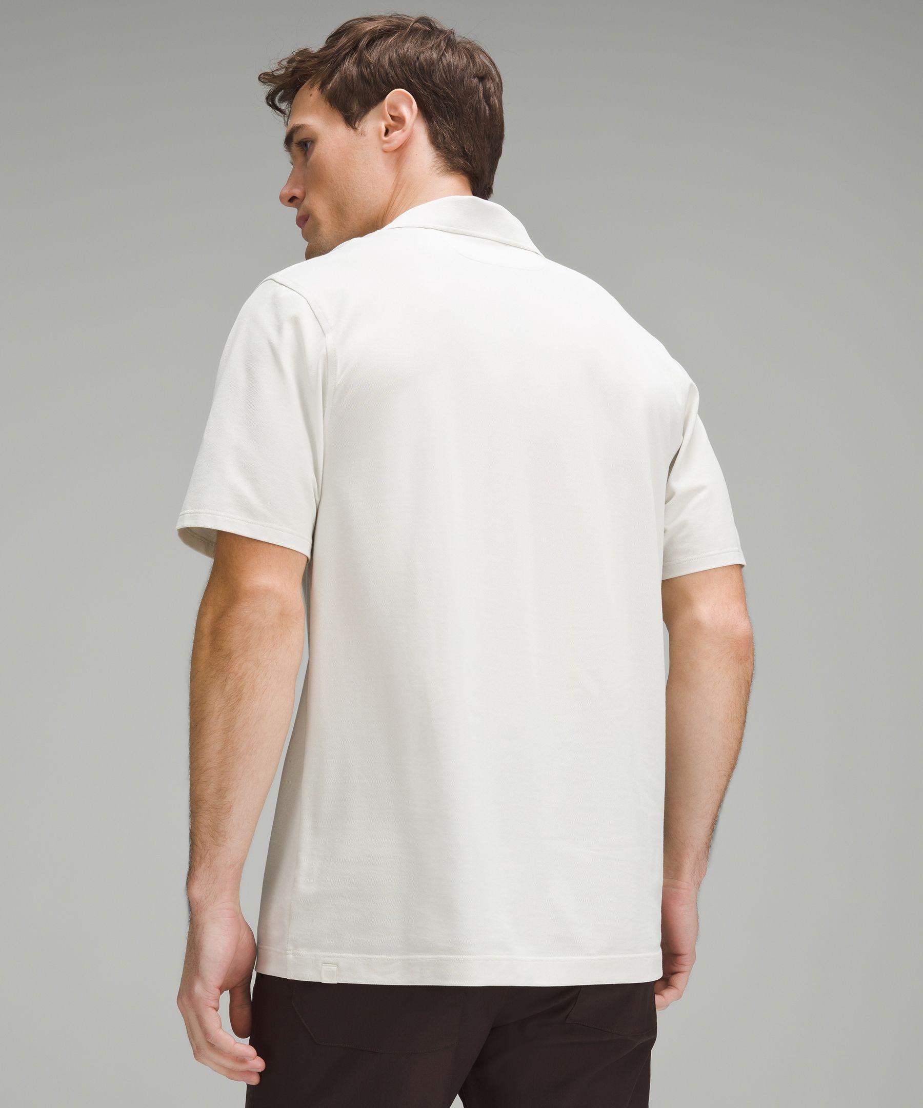 Pique Classic-Fit Short-Sleeve Polo Shirt Product Image