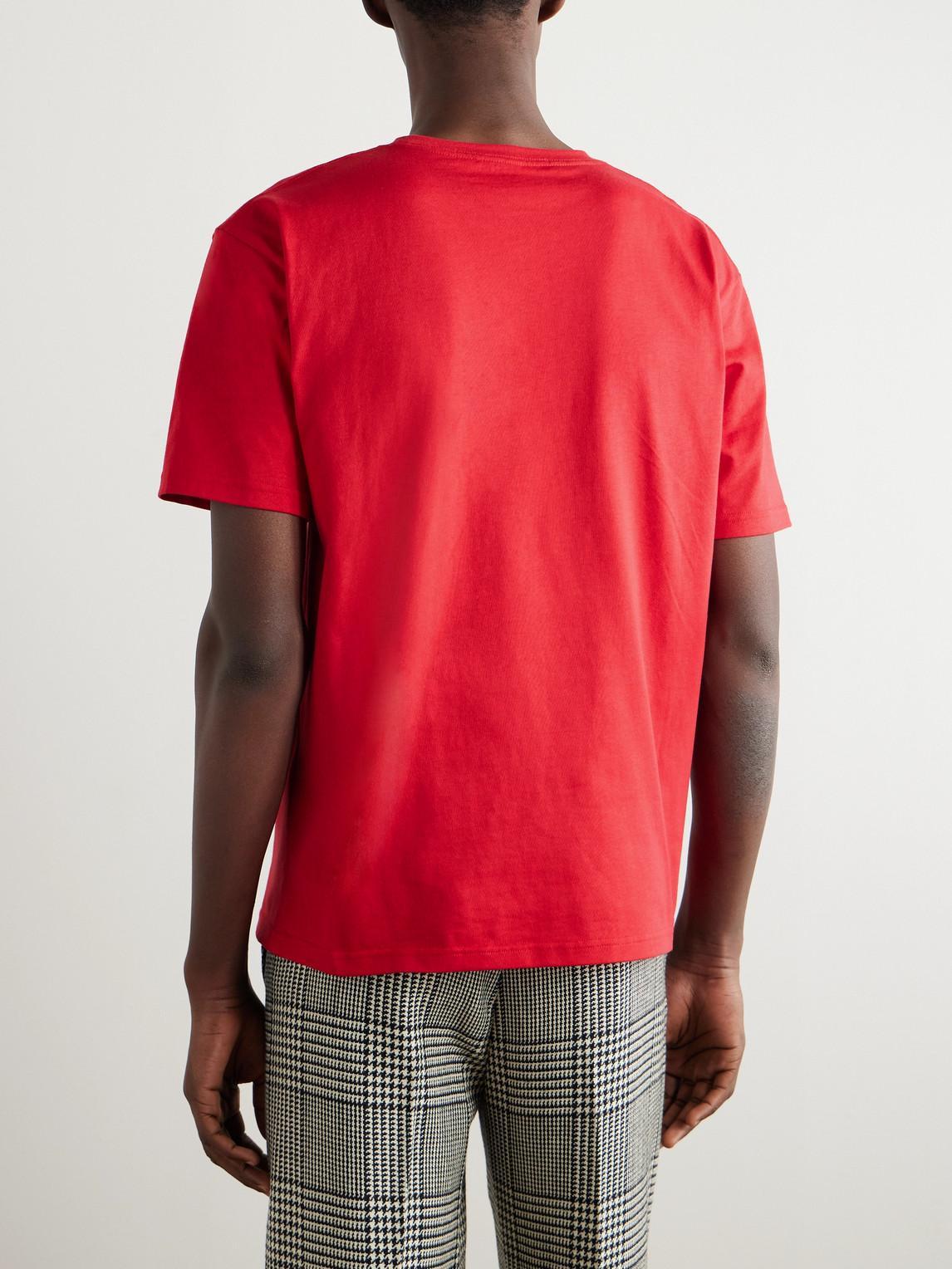 VALENTINO T-shirt Logo In Red Product Image