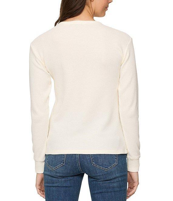 Flag and Anthem Fayston Long Sleeve Waffle Knit Top Product Image