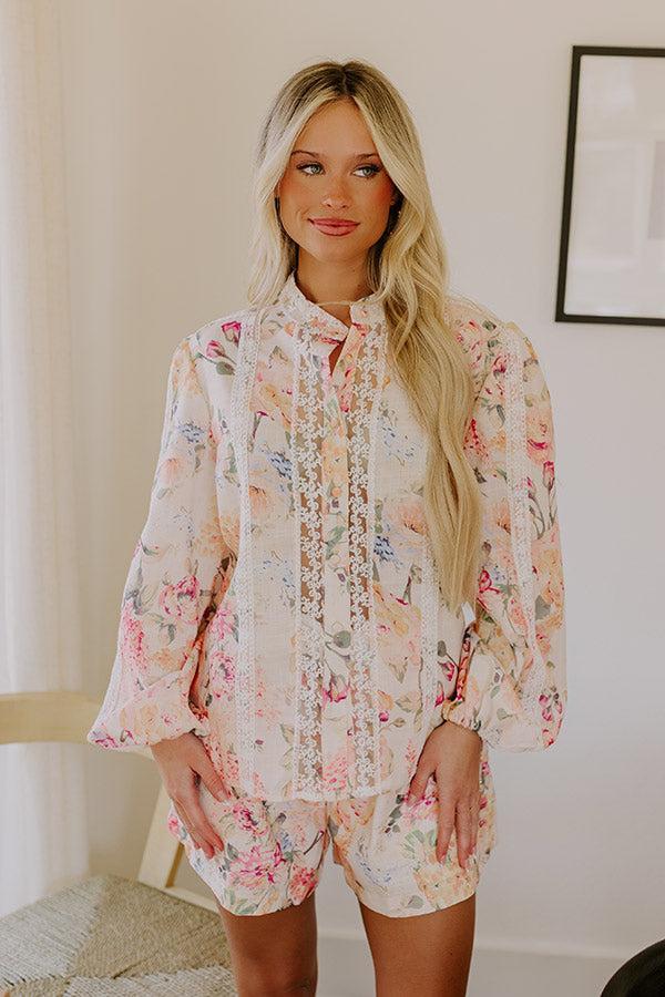 Sweet Garden Floral Button Up Product Image