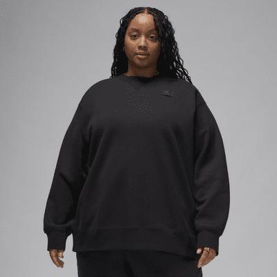 Jordan Flight Fleece Women's Crew-Neck Sweatshirt (Plus Size) Product Image