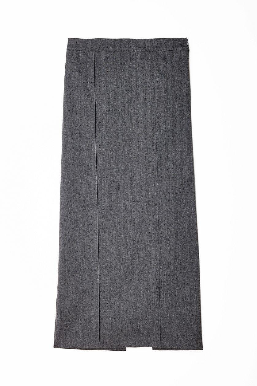 Seam Detail Straight Maxi Skirt Product Image