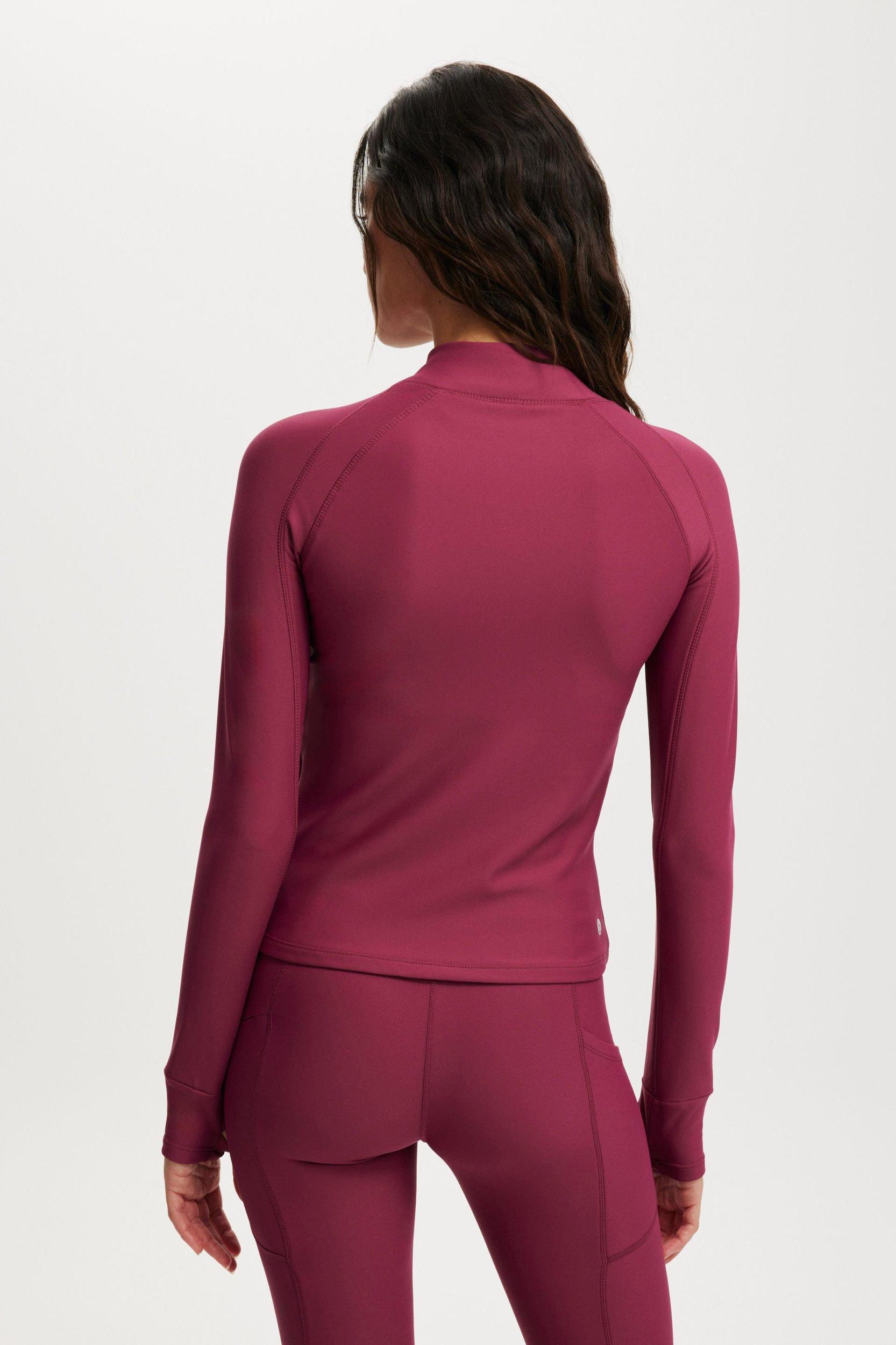 Fleece Lined Zip Thru Long Sleeve Product Image