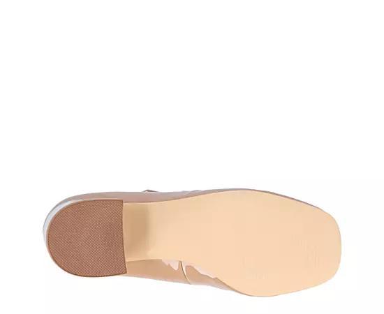 Journee Tru Comfort Foam™ Okenna Women's Heels, Size: 9 Wide, Beige Product Image