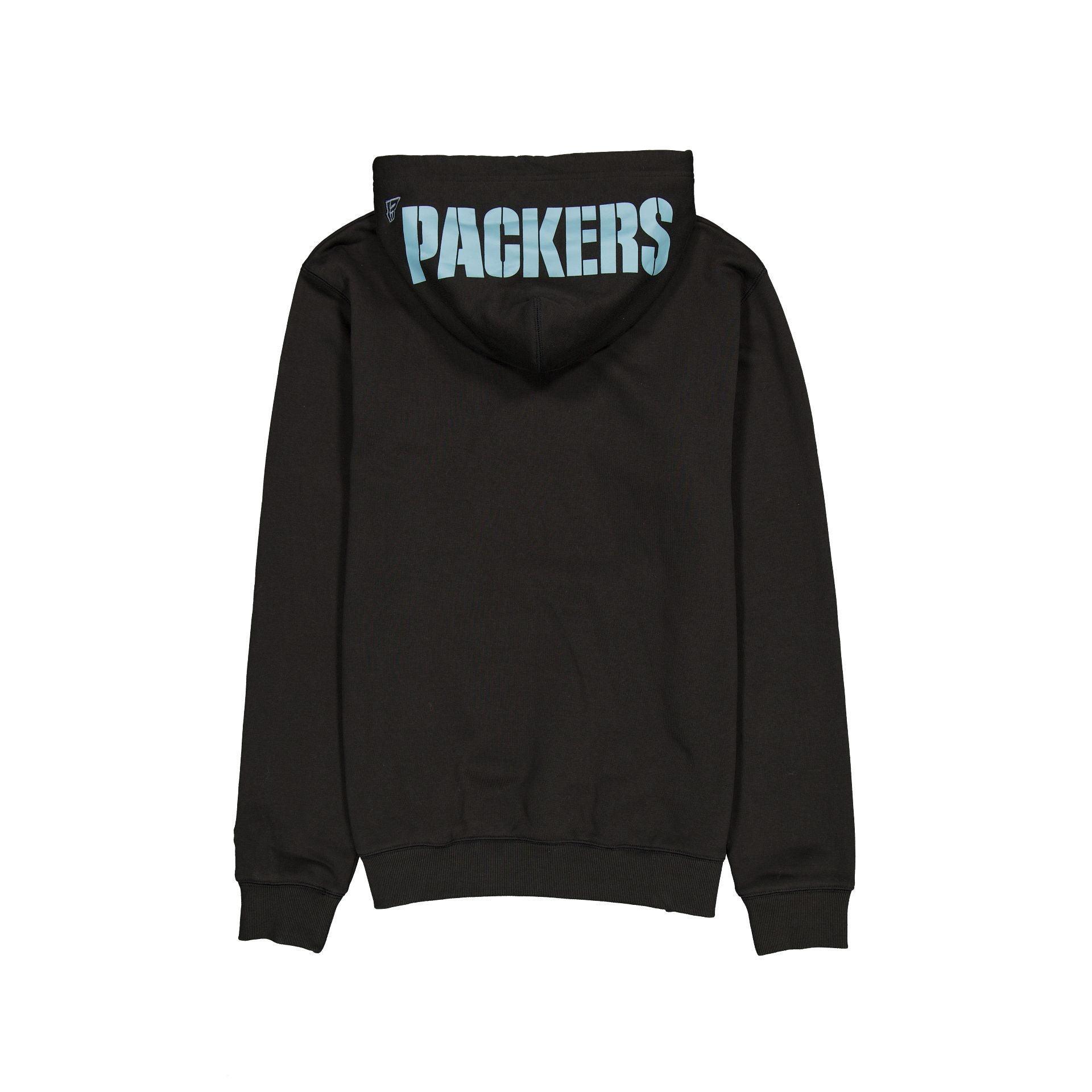 Green Bay Packers Black Realtree Hoodie Male Product Image