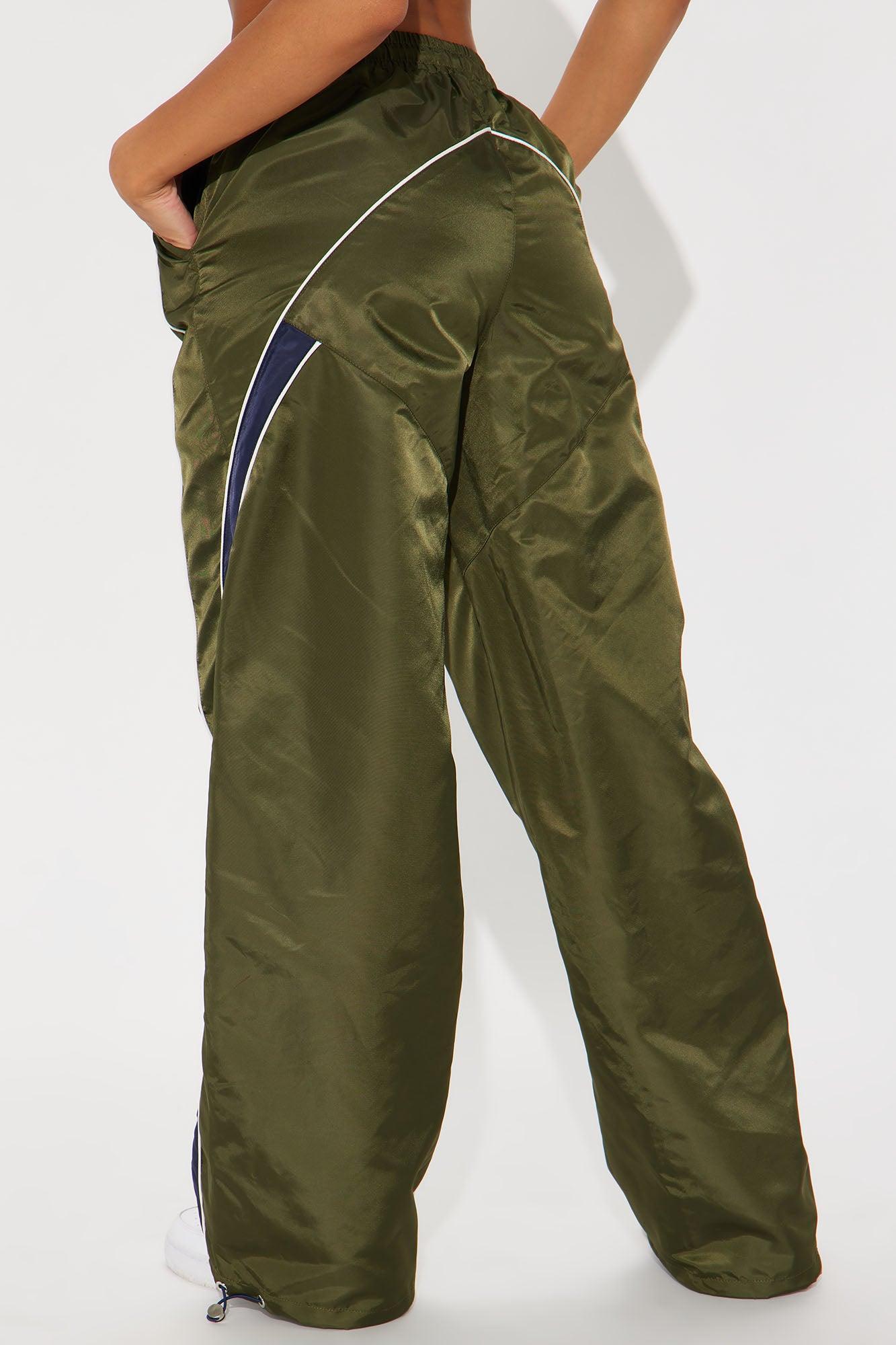 Start Of An Era Windbreaker Track Pant - Olive/combo Product Image