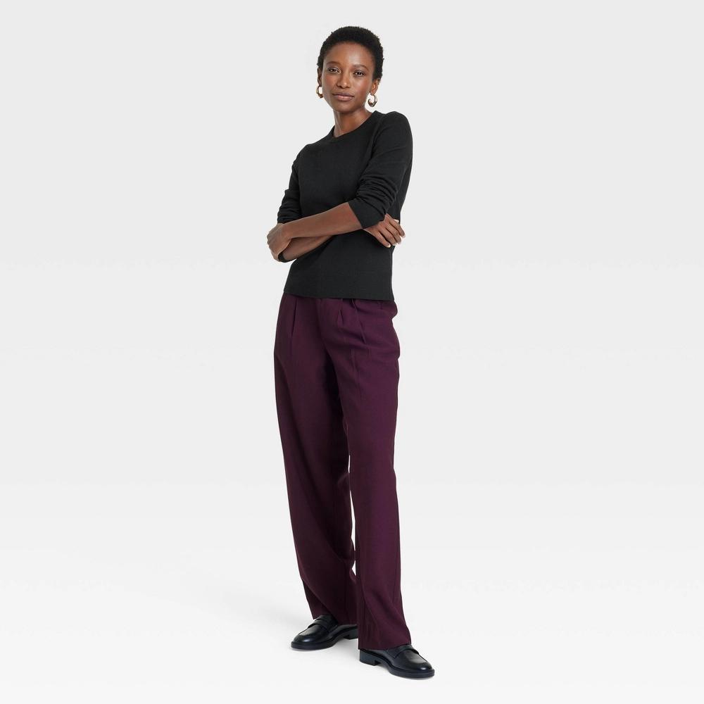 Women's Crewneck Cashfeel Pullover Sweater - A New Day™ Product Image