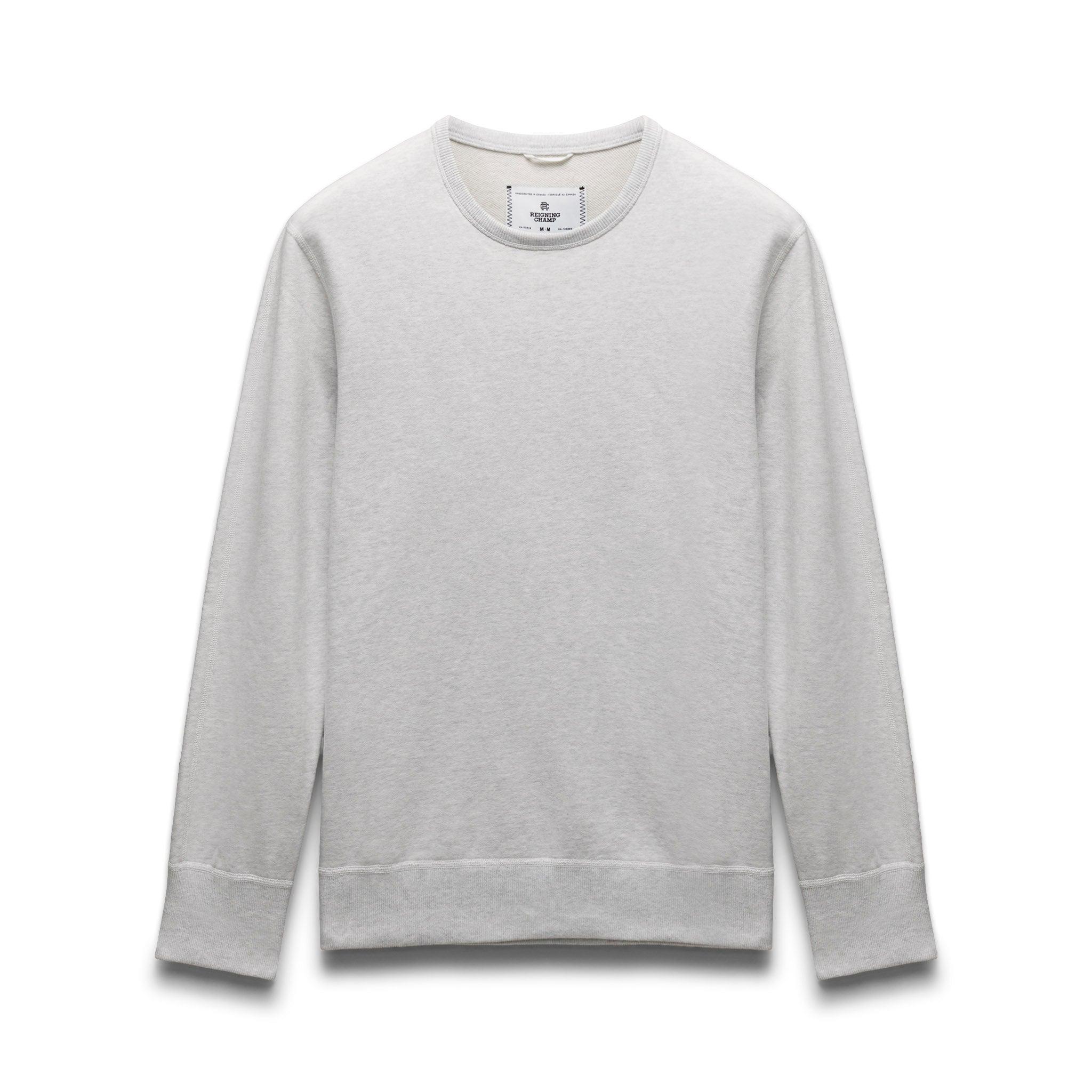 Midweight Terry Slim Crewneck Male Product Image