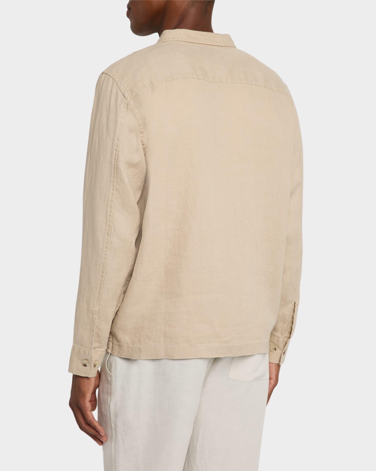 Mens Linen Overshirt Product Image