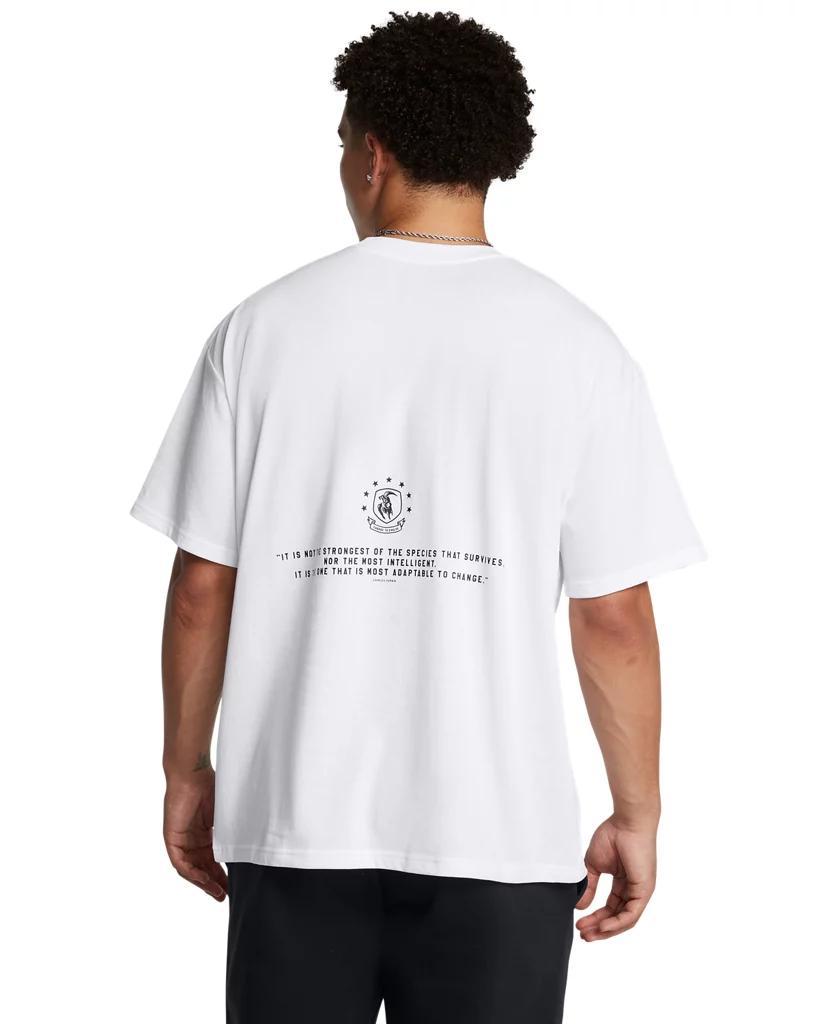 Men's Project Rock Heavyweight Badge Of Honor Short Sleeve Product Image