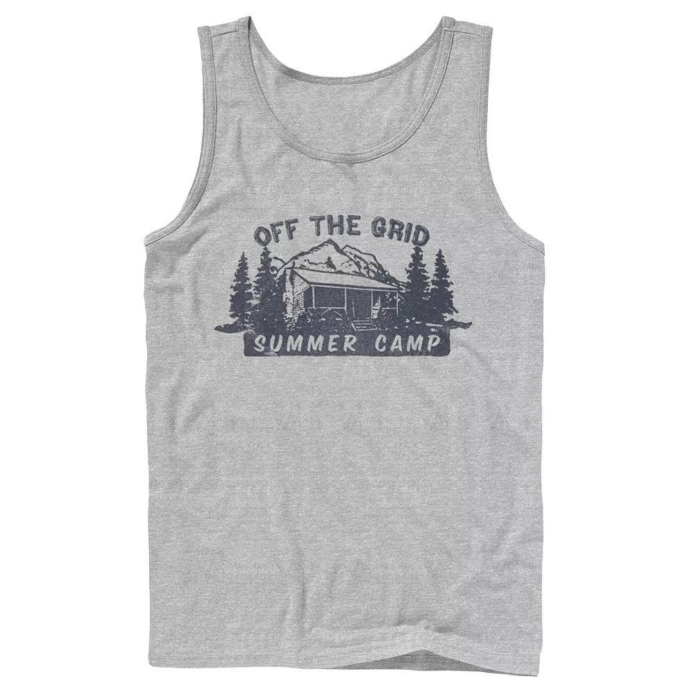 Men's Fifth Sun Off The Grid Cabin Tank Top, Size: Large, Athletic Grey Product Image