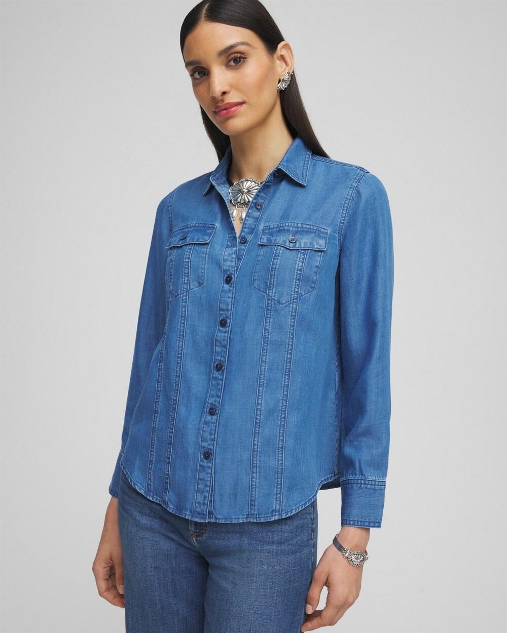 Zenergy® Soft Essentials 3/4 Sleeve Top Product Image
