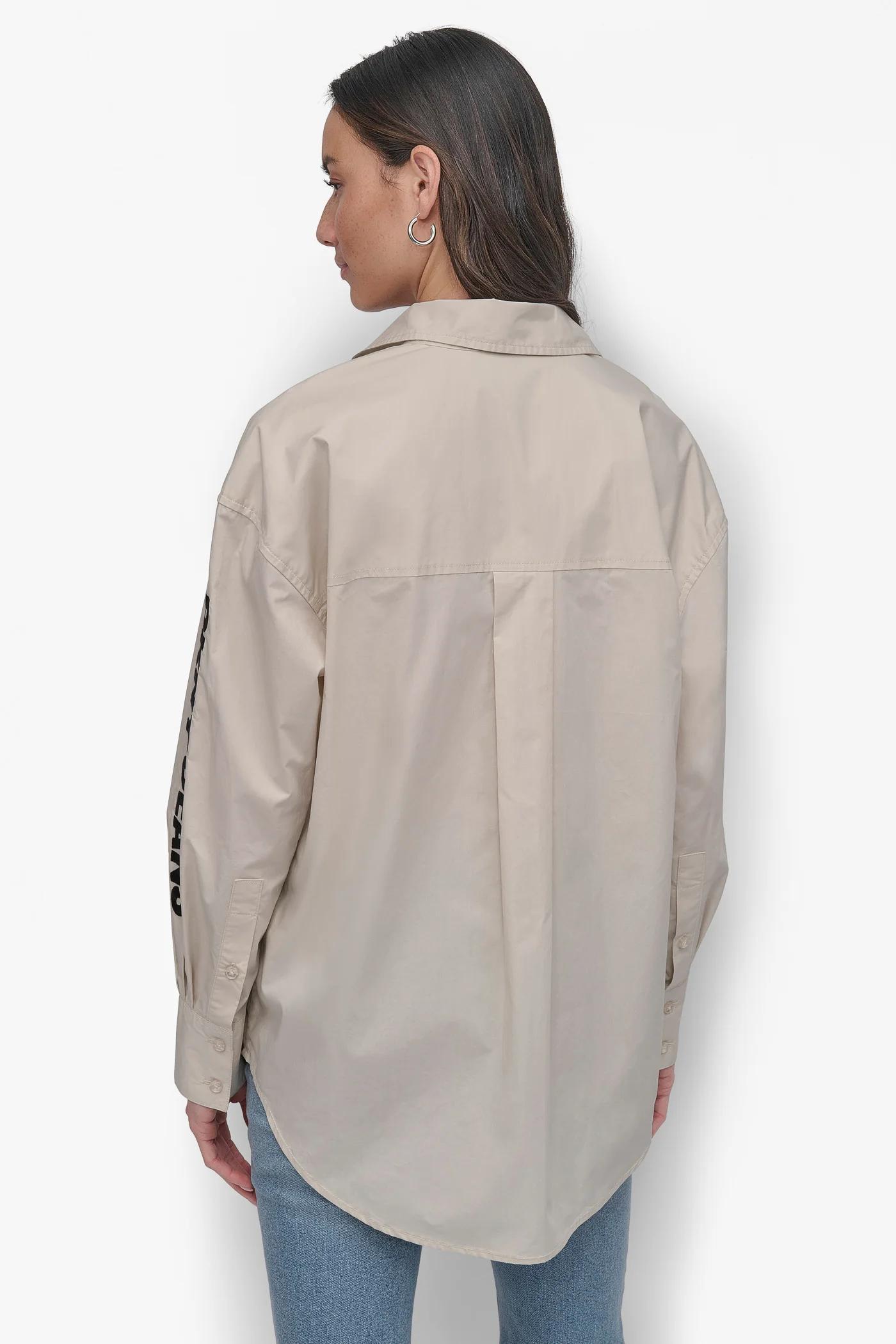 DKNY JEANS POPLIN BUTTON DOWN Product Image