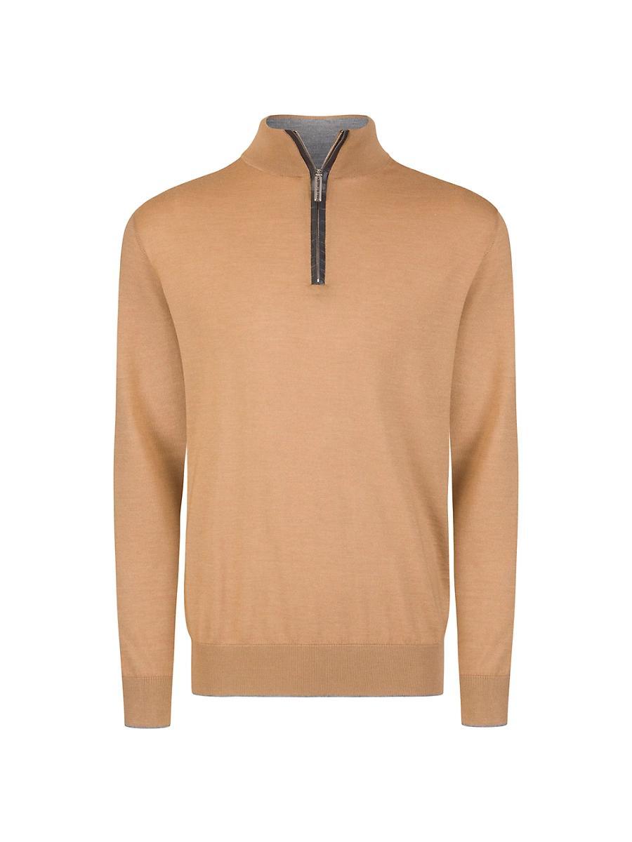 Mens Mockneck Sweater Product Image
