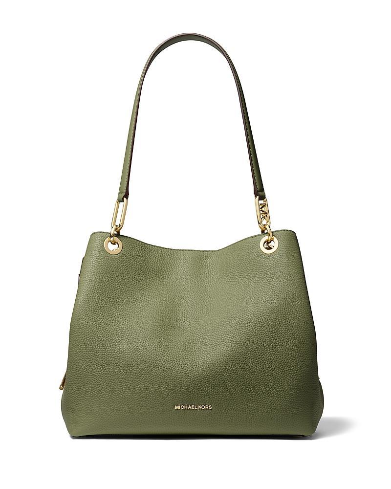 Michael Kors Kensington Large Pebbled Leather Shoulder Tote Bag Product Image
