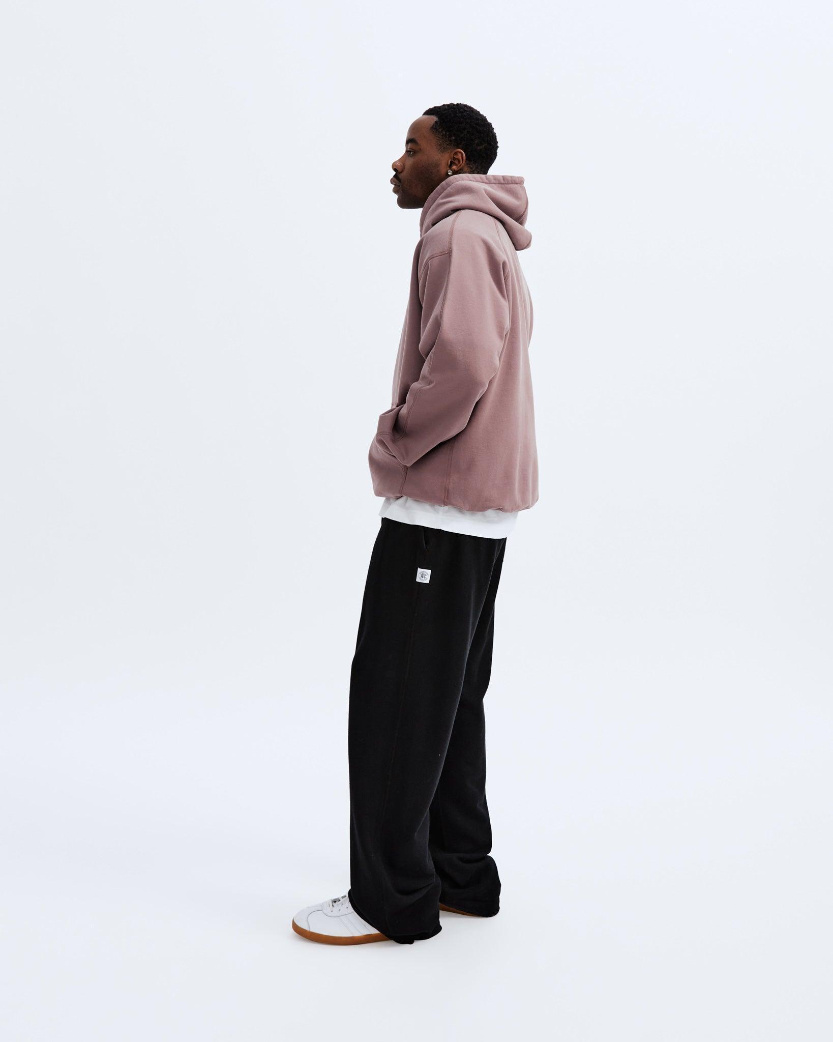 Midweight Terry Relaxed Hoodie - Vault Male Product Image