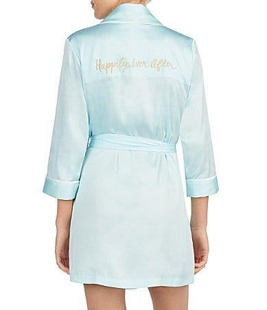 kate spade new york Happily Ever After Charmeuse Bridal Wrap Robe Product Image