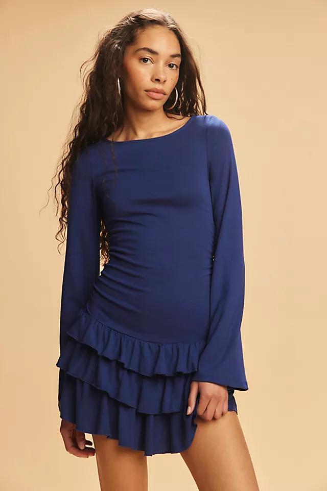 Good Feels Ruffle Long-Sleeve Mini Product Image