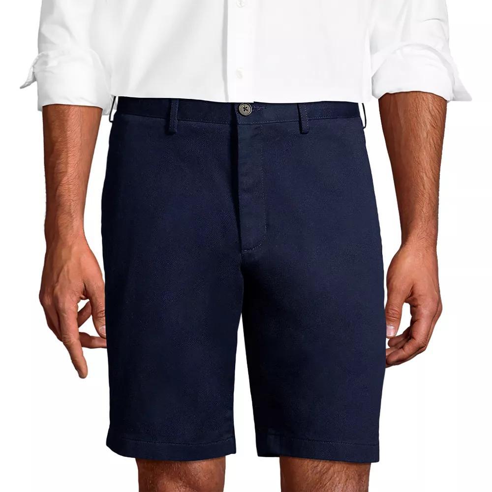 Big & Tall Lands' End Chino Shorts, Men's, Size: 48, Green Product Image