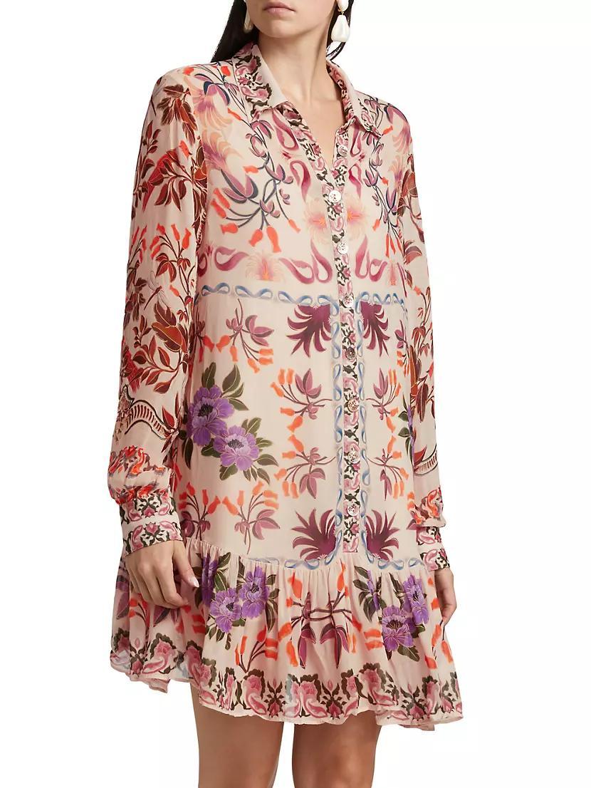 Winter Garden Belted Minidress Product Image