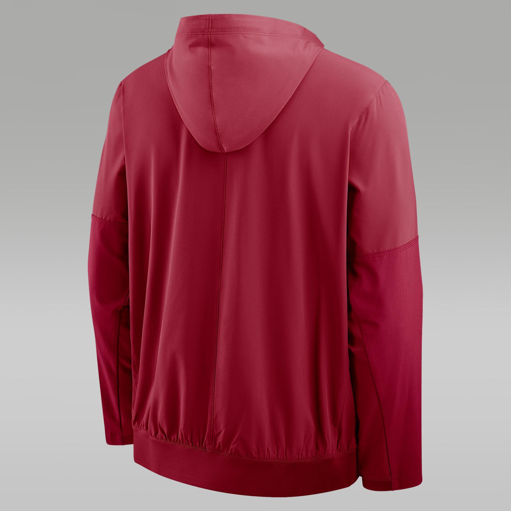 Oklahoma Anorak Men's Jordan Brand College 1/2-Zip Hooded Jacket Product Image