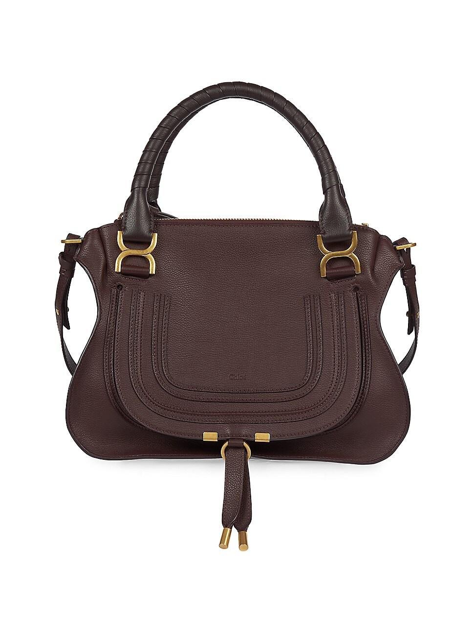 Chloe Marcie Medium Leather Satchel Product Image