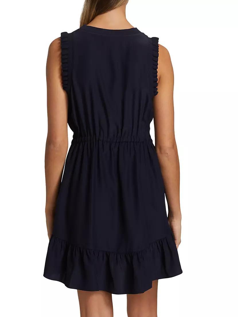 Lenora Silk Minidress Product Image