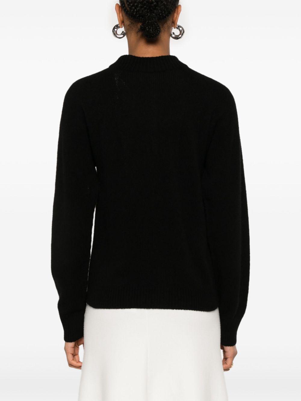 KHAITE Ambre Cardigan In Black Product Image