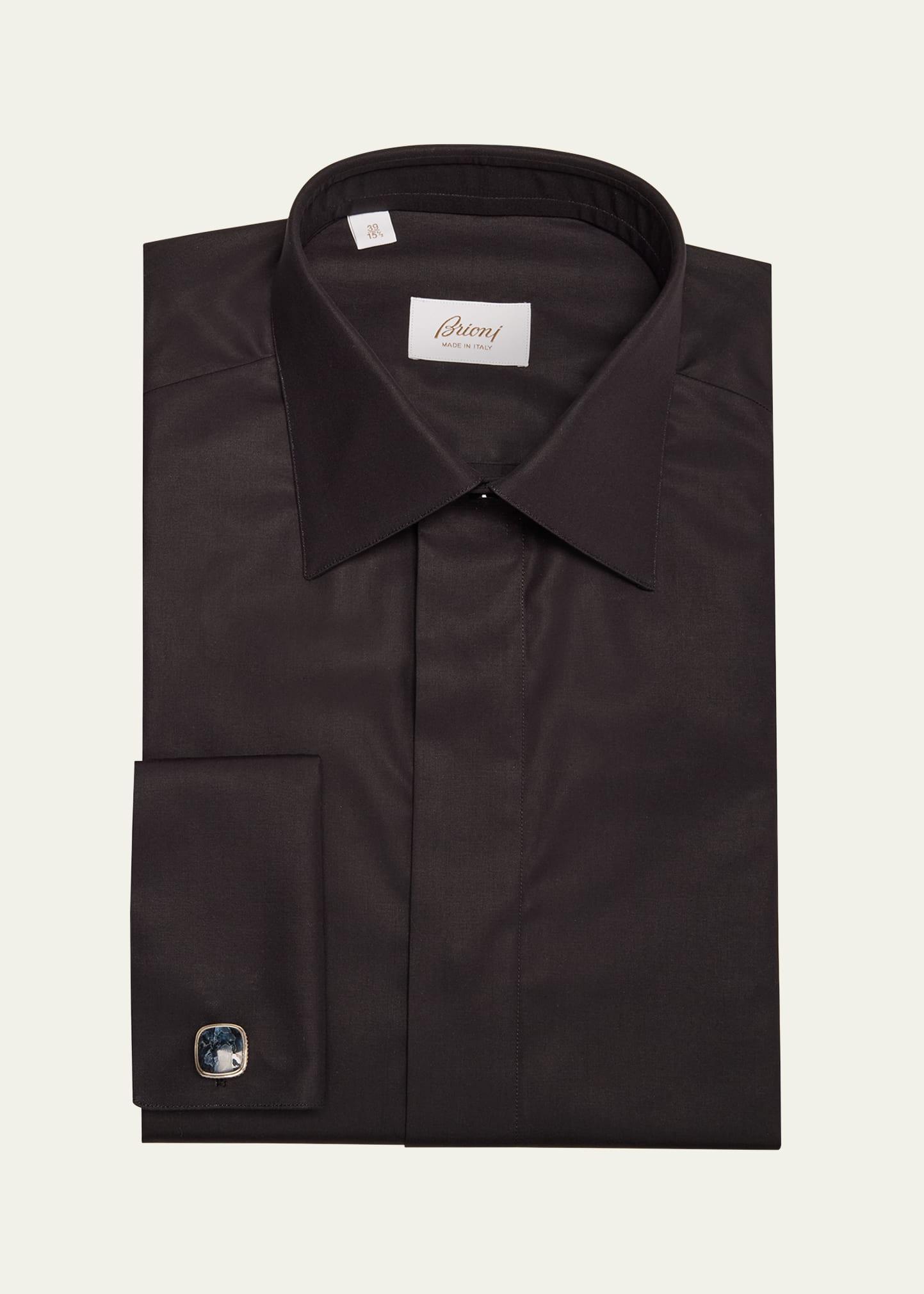 Mens Cotton Poplin French-Cuff Dress Shirt Product Image