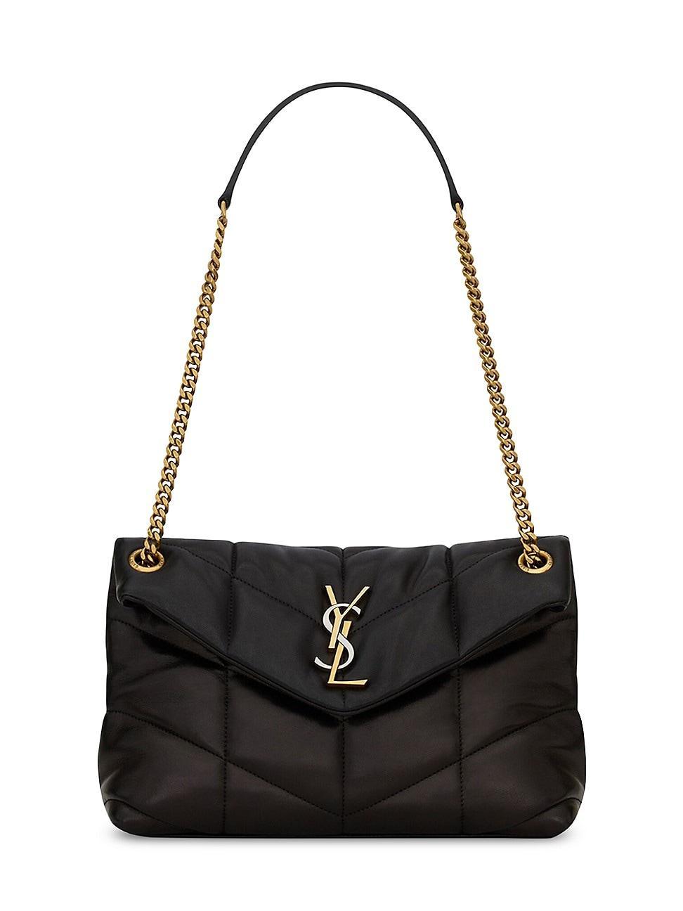 Womens Puffer Small Shoulder Bag in Nappa Leather Product Image