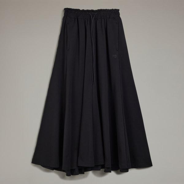 adidas Y-3 3-Stripes Track Skirt Black XS Womens Product Image