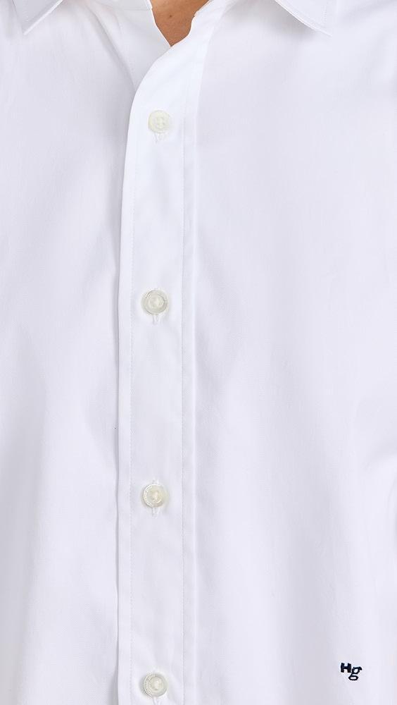 HOMMEGIRLS Oversized Crop Shirt | Shopbop Product Image