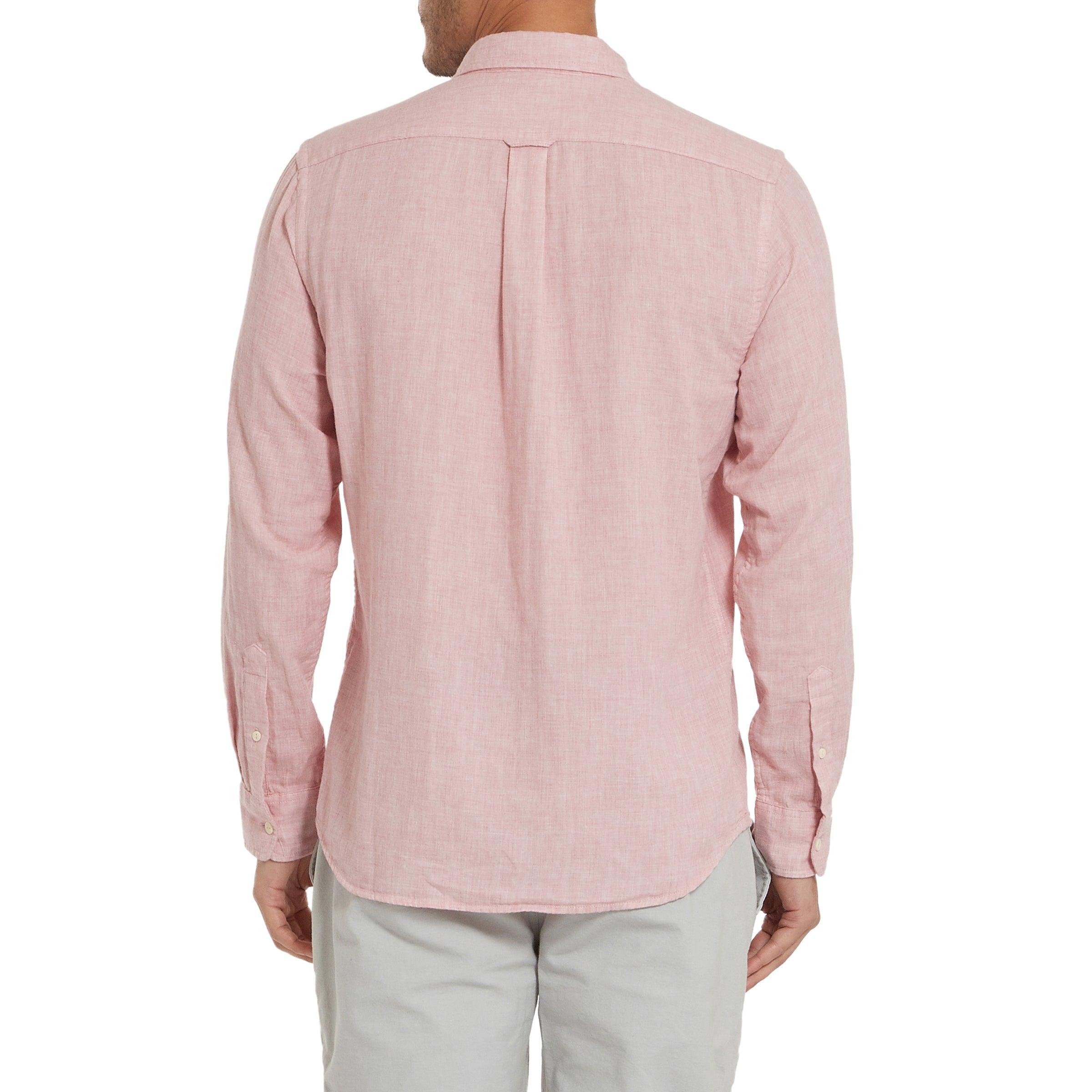 Rosedale Double Cloth Shirt - Dusty Rose Product Image