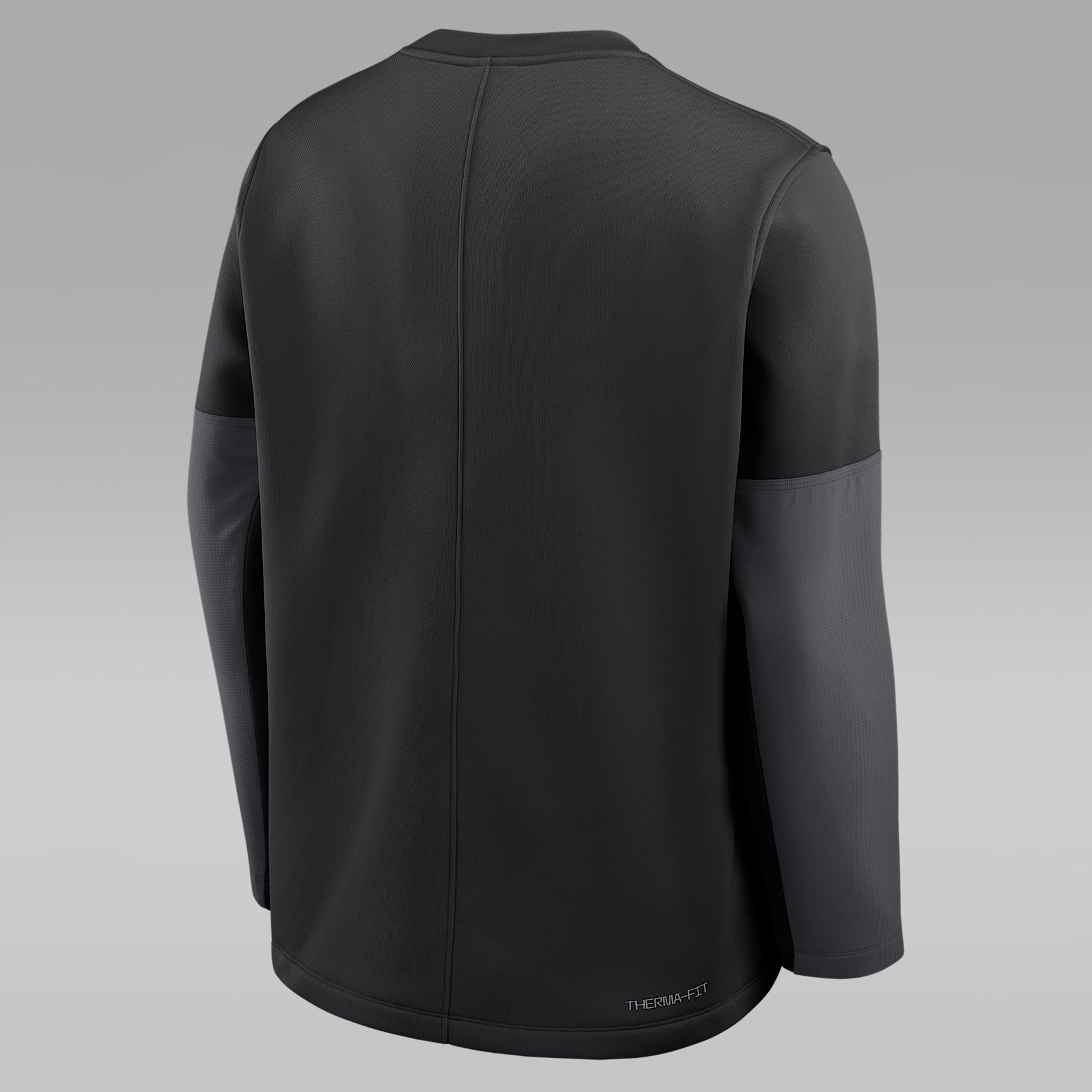 Florida Sideline Coach Men's Jordan Brand Therma-FIT College Long-Sleeve T-Shirt Product Image