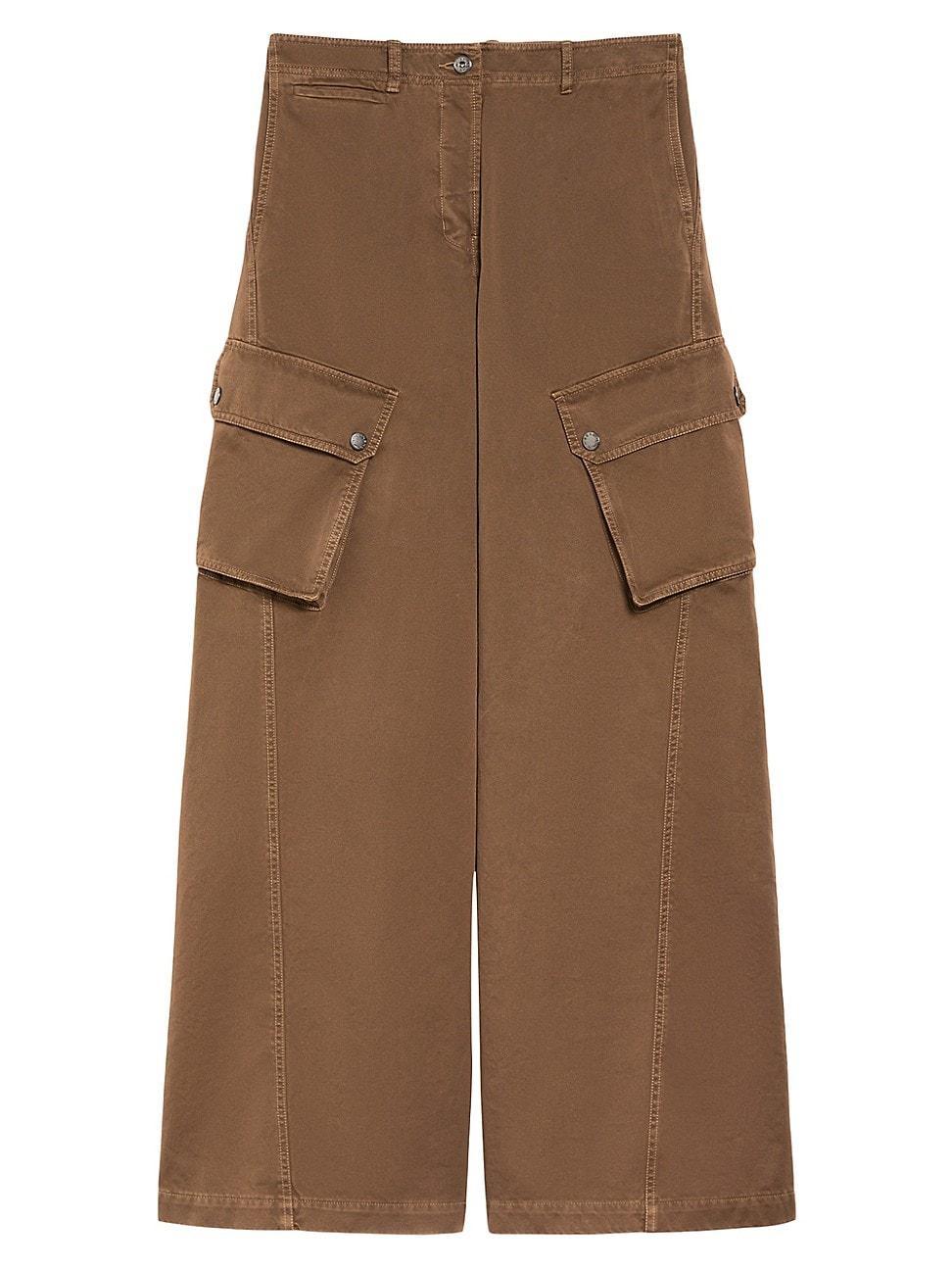 Womens Elvy Cotton Cargo Pants Product Image