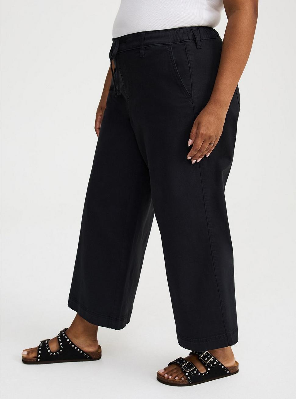 Weekend Wide Leg Ankle Crop Pants Product Image
