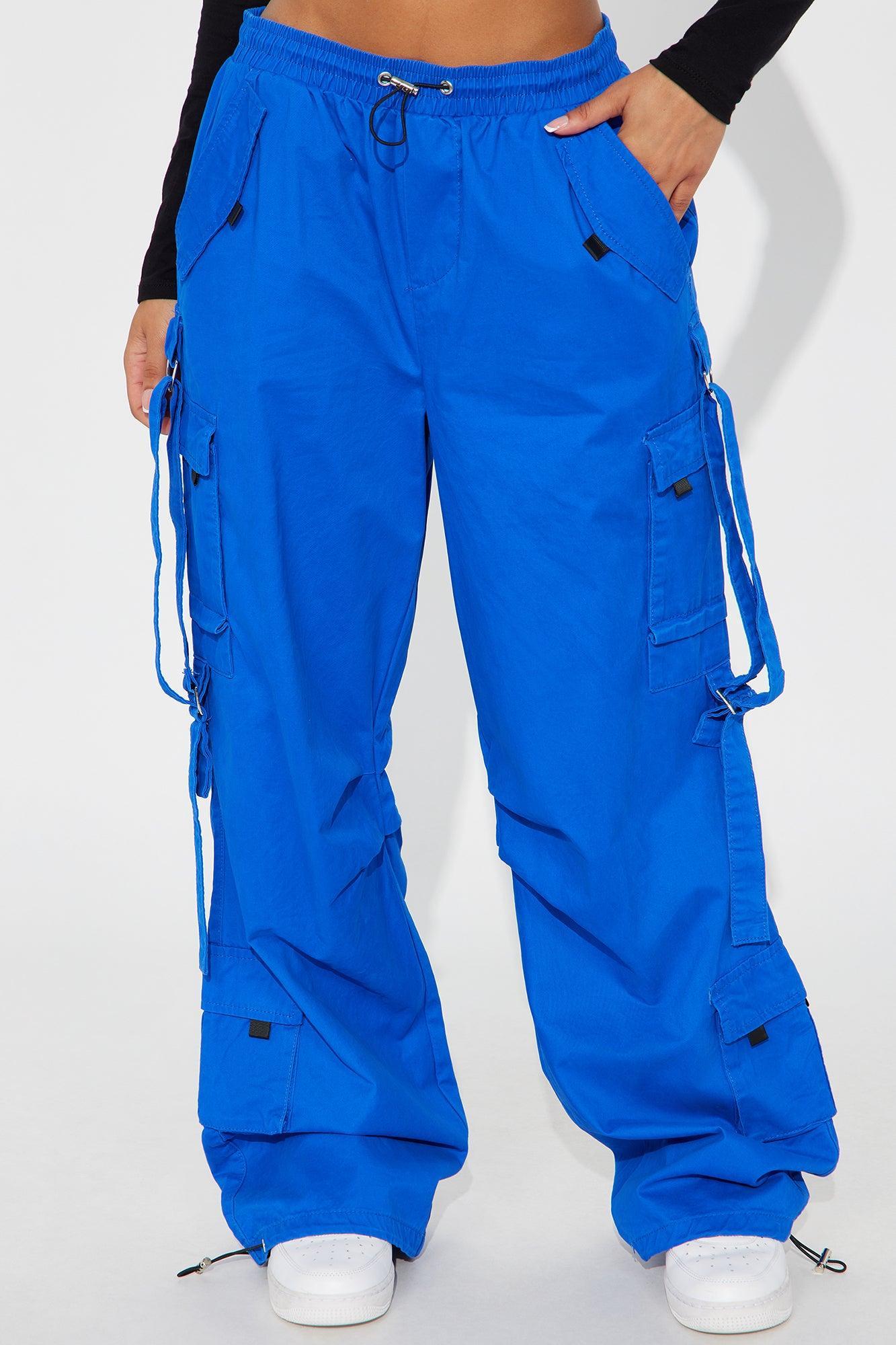 Don't Mess Around Cargo Pant - Royal Product Image