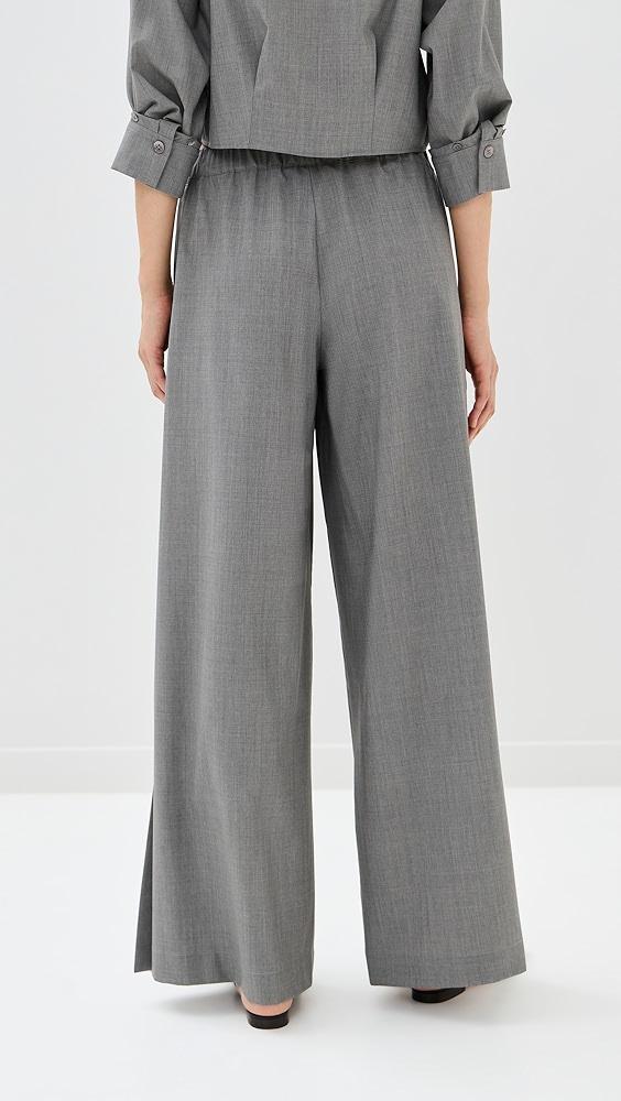 TWP Eva with Tux Pleat Pants | Shopbop Product Image