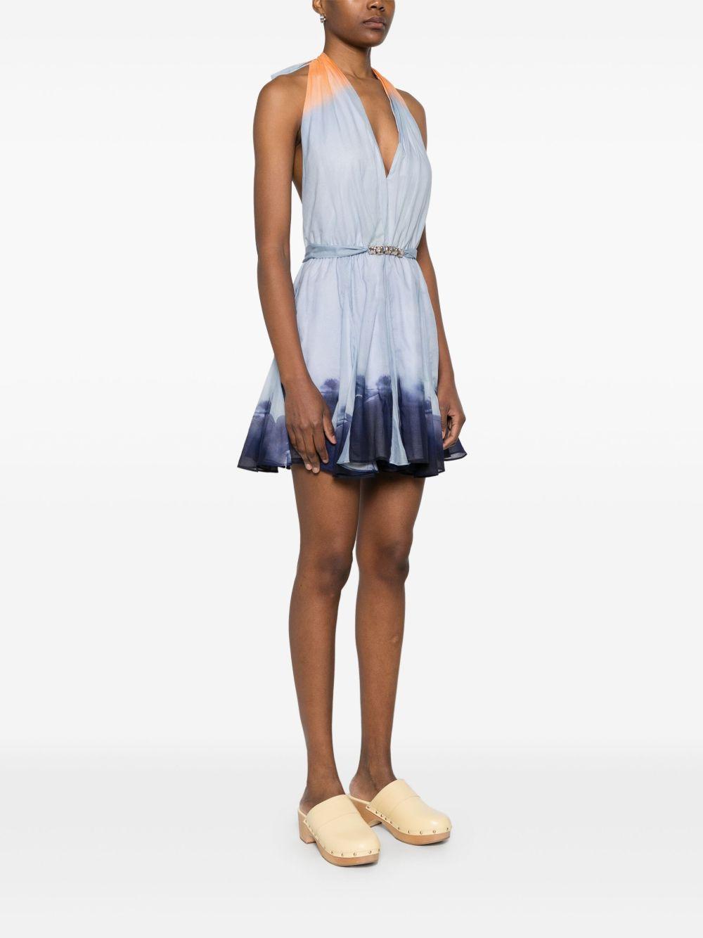 tie-dye mini dress Product Image