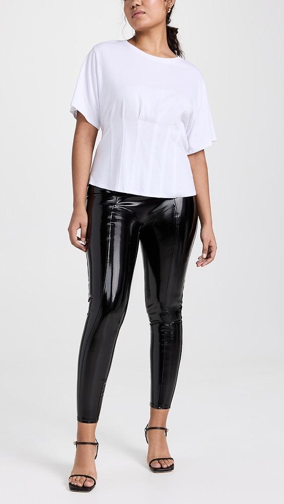 SPANX Faux Patent Leather Leggings | Shopbop Product Image